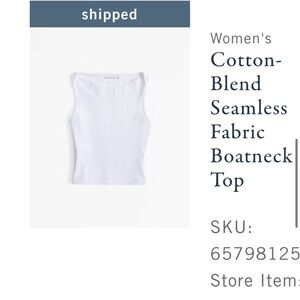 Abercrombie Boat Neck top